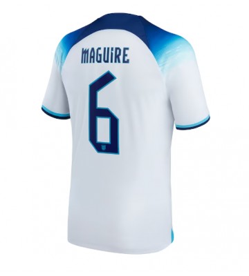 Lacne Muži Futbalové dres Anglicko Harry Maguire #6 MS 2022 Krátky Rukáv - Domáci